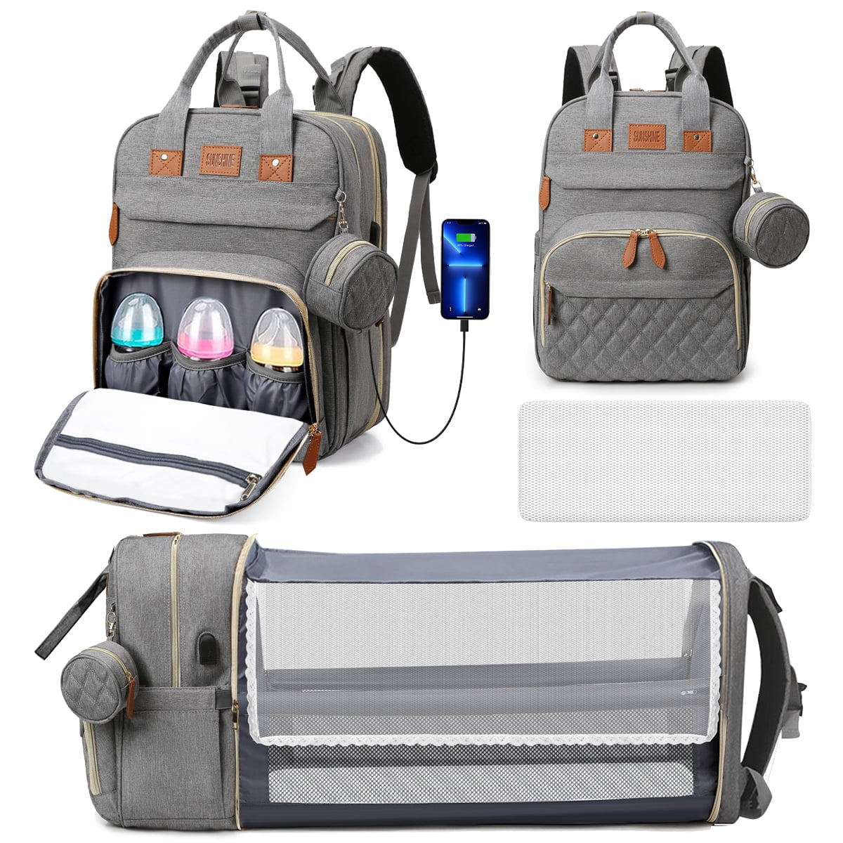 Multifunction Baby Diaper Bag