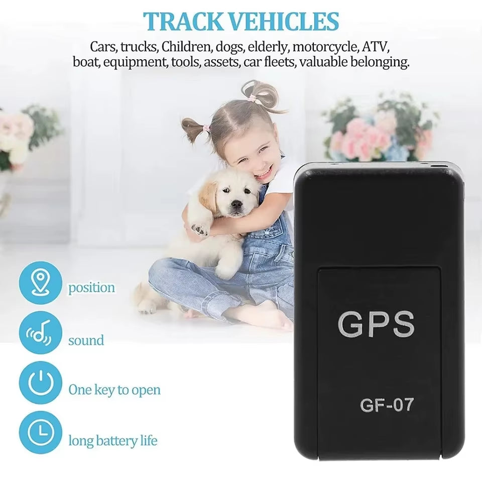 Micro Magnetic GPS Tracker, Vehicle Motorcycle Real-Time Anti-Theft Tracking Monitor, Personal anti Loss Positioning Mini GPS
