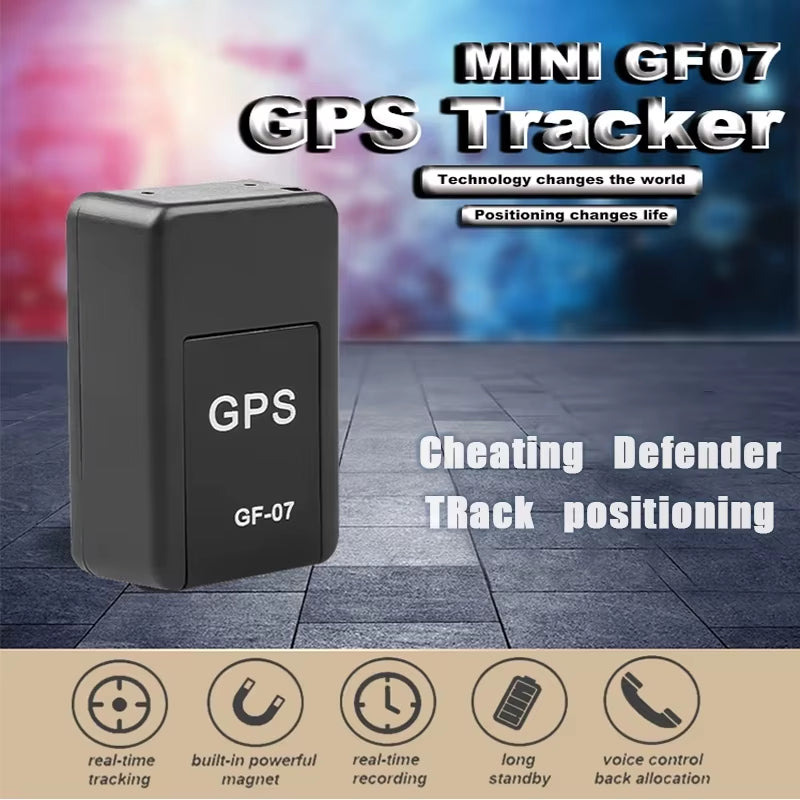 Micro Magnetic GPS Tracker, Vehicle Motorcycle Real-Time Anti-Theft Tracking Monitor, Personal anti Loss Positioning Mini GPS
